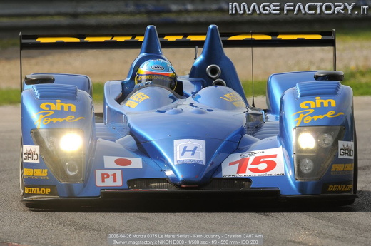 2008-04-26 Monza 0375 Le Mans Series - Kerr-Jouanny - Creation CA07 Aim